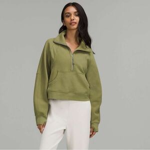 Lululemon Scuba Oversized Funnel-Neck Half Zip sweatshirt